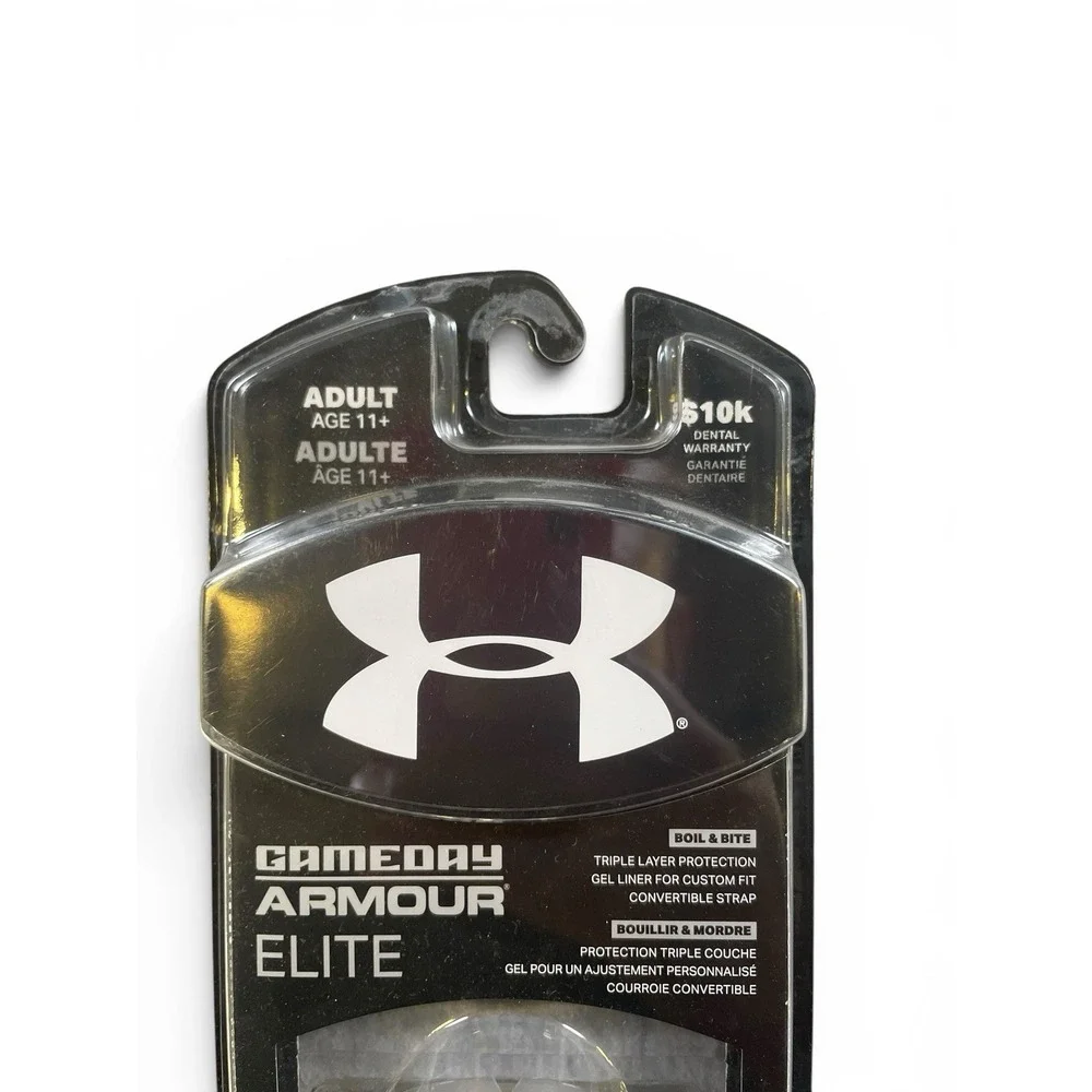 Set Of 2 Under Armour Gameday Armour Youth Mouthguards Red/Black